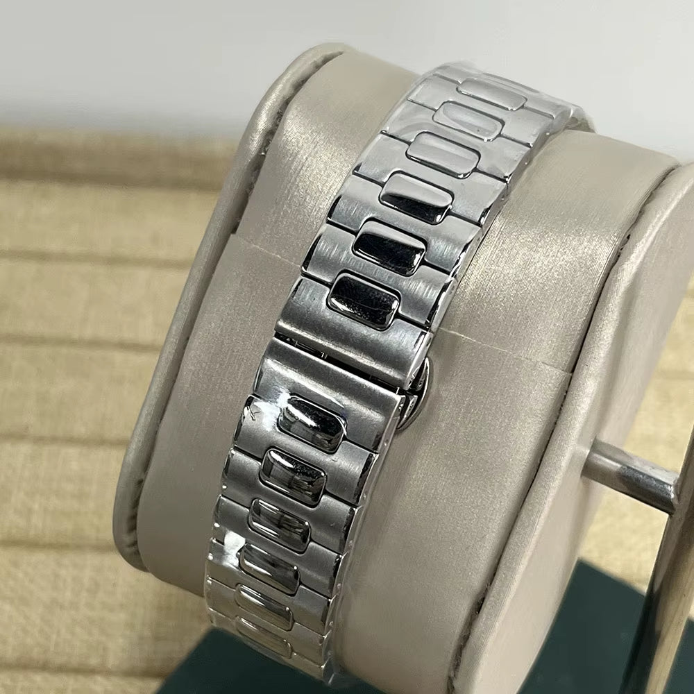 Sterile Blue Dial Watch NH35 Watch 41Mm Automatic Mechanical Watch 316L Stainless Steel Waterproof Watch for Men