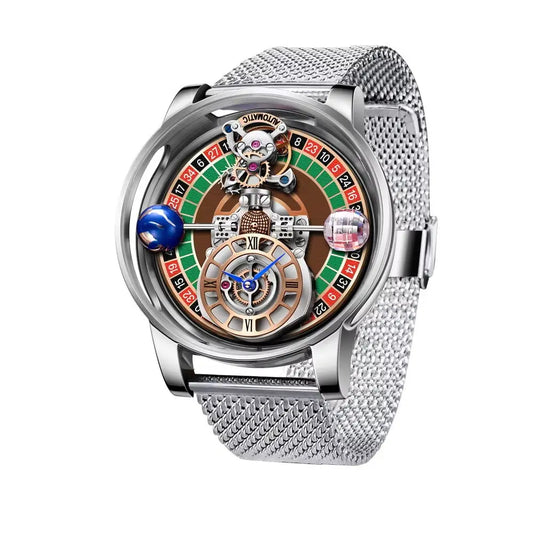 Men'S Gambling Dish Watch Business Watch Men'S Watch Sapphire Glass Quartz Watch Top Luxury Watch Men'S Waterproof Watch